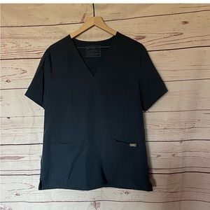 Figs Casma Scrub Top Dark Harbor Size XL